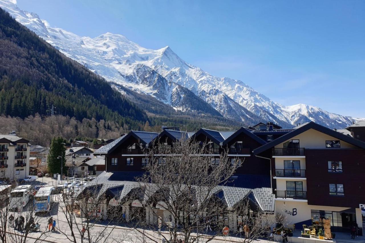 Hypercenter 27 M With Balcony Mont Blanc View Apartment Chamonix Exterior photo